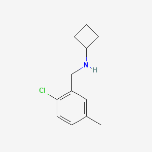 N-(2-Chloro-5-methylbenzyl)cyclobutanamine