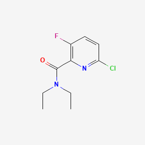 6-Chloro-N,N-diethyl-3-fluoropicolinamide