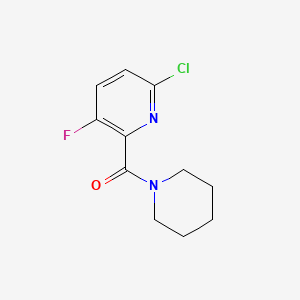 (6-Chloro-3-fluoropyridin-2-yl)(piperidin-1-yl)methanone