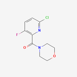 (6-Chloro-3-fluoropyridin-2-yl)(morpholino)methanone