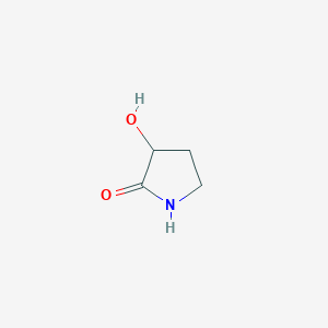 molecular formula C4H7NO2 B082130 3-Hydroxy-2-pyrrolidinone CAS No. 15166-68-4