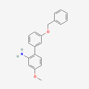 3'-(Benzyloxy)-4-methoxy-[1,1'-biphenyl]-2-amine