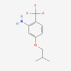 5-Isobutoxy-2-(trifluoromethyl)aniline