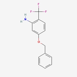 5-(Benzyloxy)-2-(trifluoromethyl)aniline