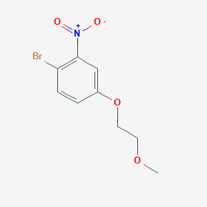 1-Bromo-4-(2-methoxyethoxy)-2-nitrobenzene