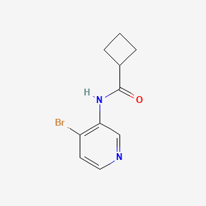 N-(4-Bromopyridin-3-yl)cyclobutanecarboxamide