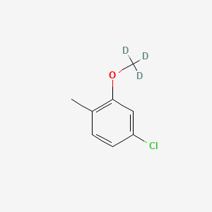 4-Chloro-2-methoxy(d3)-1-methylbenzene