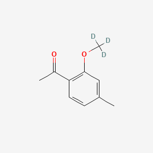 Ethanone,1-[4-methyl-2-(methoxy-d3)phenyl]-