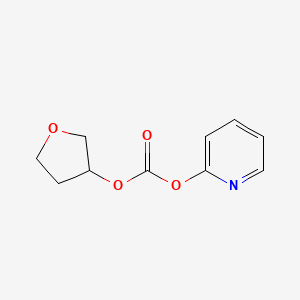 molecular formula C10H11NO4 B8213248 Pyridin-2-yl (tetrahydrofuran-3-yl)carbonate 