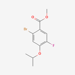 Methyl 2-bromo-5-fluoro-4-isopropoxybenzoate