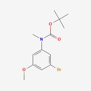tert-Butyl (3-bromo-5-methoxyphenyl)(methyl)carbamate