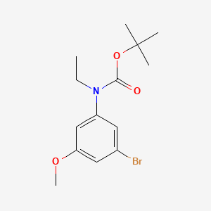tert-Butyl (3-bromo-5-methoxyphenyl)(ethyl)carbamate