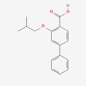 3-Isobutoxy-[1,1'-biphenyl]-4-carboxylic acid