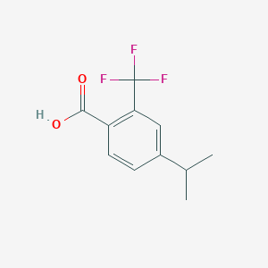 4-Isopropyl-2-(trifluoromethyl)benzoic acid