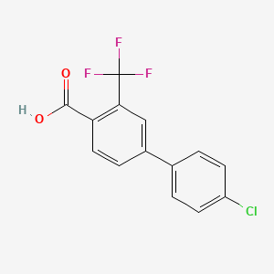 4'-Chloro-3-(trifluoromethyl)-[1,1'-biphenyl]-4-carboxylic acid