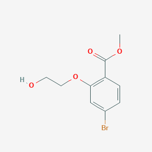 Methyl 4-bromo-2-(2-hydroxyethoxy)benzoate