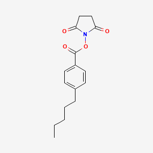 2,5-Dioxopyrrolidin-1-yl 4-pentylbenzoate