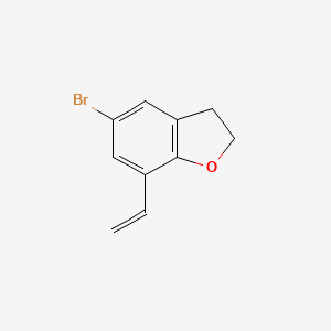 5-Bromo-7-vinyl-2,3-dihydrobenzofuran