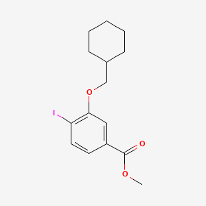 Methyl 3-(cyclohexylmethoxy)-4-iodobenzoate