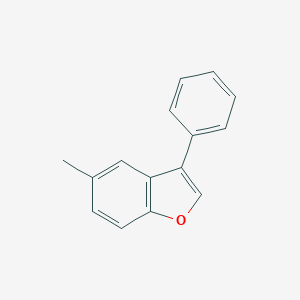 molecular formula C15H12O B082137 5-Methyl-3-phenylbenzofuran CAS No. 14385-52-5