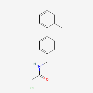 2-Chloro-N-((2'-methyl-[1,1'-biphenyl]-4-yl)methyl)acetamide