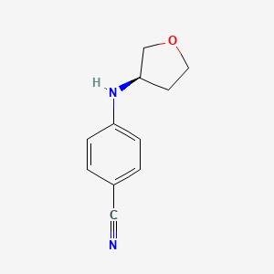 (R)-4-((Tetrahydrofuran-3-yl)amino)benzonitrile