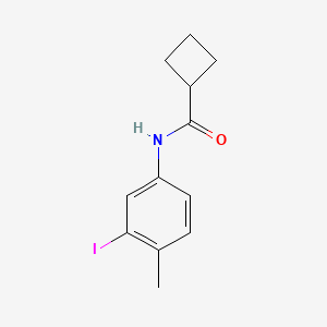 N-(3-iodo-4-methylphenyl)cyclobutanecarboxamide
