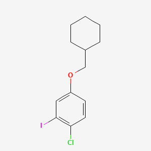 1-Chloro-4-(cyclohexylmethoxy)-2-iodobenzene