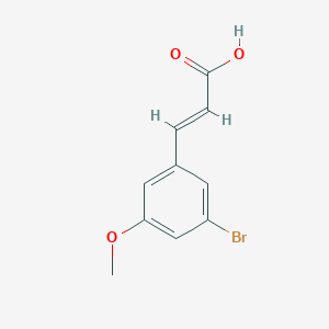3-Bromo-5-methoxycinnamic acid