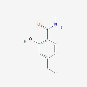 molecular formula C10H13NO2 B8214131 4-Ethyl-2-hydroxy-N-methylbenzamide 