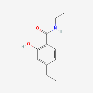 molecular formula C11H15NO2 B8214132 N,4-Diethyl-2-hydroxybenzamide 