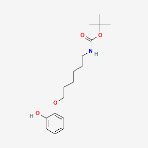 tert-Butyl (6-(2-hydroxyphenoxy)hexyl)carbamate