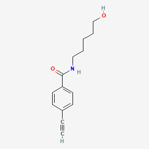 4-Ethynyl-N-(5-hydroxypentyl)benzamide