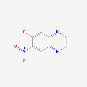 6-Fluoro-7-nitroquinoxaline