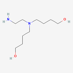 molecular formula C10H24N2O2 B8214394 4,4'-((2-Aminoethyl)azanediyl)bis(butan-1-ol) 