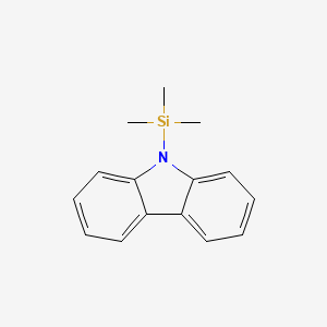 molecular formula C15H17NSi B8214468 9-(Trimethylsilyl)-9H-carbazole CAS No. 74367-40-1