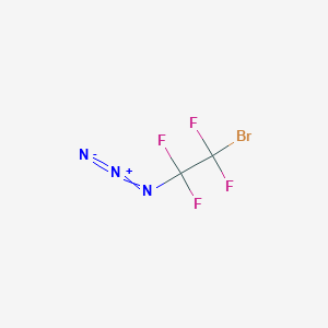 molecular formula C2BrF4N3 B8214506 1-Azido-2-bromo-1,1,2,2-tetrafluoroethane 