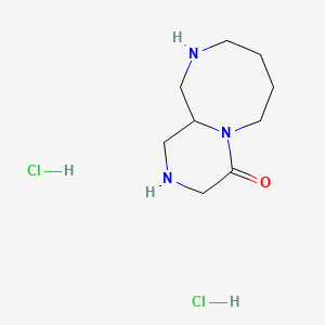 decahydro-1H-pyrazino[1,2-a][1,4]diazocin-4-one dihydrochloride