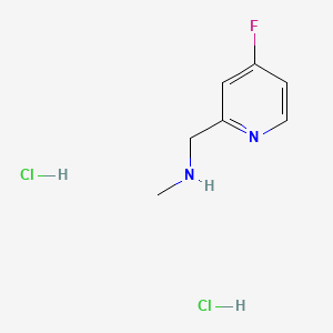 [(4-Fluoropyridin-2-yl)methyl](methyl)amine dihydrochloride