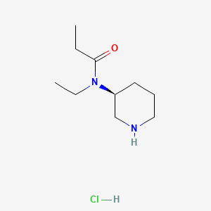 N-ethyl-N-[(3S)-piperidin-3-yl]propanamide hydrochloride