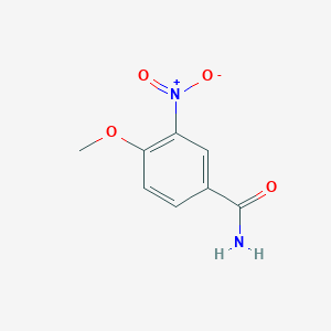 molecular formula C8H8N2O4 B082155 4-Methoxy-3-nitrobenzamide CAS No. 10397-58-7