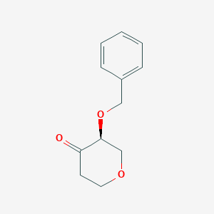(3S)-3-(benzyloxy)tetrahydro-4H-pyran-4-one
