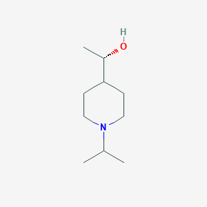 (1S)-1-(1-propan-2-ylpiperidin-4-yl)ethanol