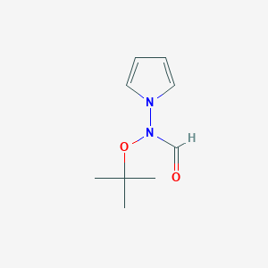 N-[(2-methylpropan-2-yl)oxy]-N-pyrrol-1-ylformamide