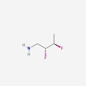 (2R,3R)-2,3-difluorobutan-1-amine