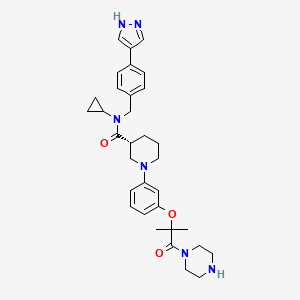 molecular formula C33H42N6O3 B8216099 ZW4864 (free base) 