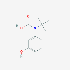 molecular formula C11H15NO3 B8216174 Tert-butyl-(3-hydroxyphenyl)carbamic acid 