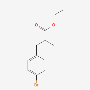 4-Bromo-alpha-methylbenzenpropanoic acid, ethyl ester