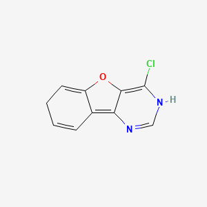 4-Chloro-3,7-dihydro-[1]benzofuro[3,2-d]pyrimidine