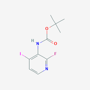 (2-Fluoro-4-iodopyridin-3-yl)carbamic acid tert-butyl ester